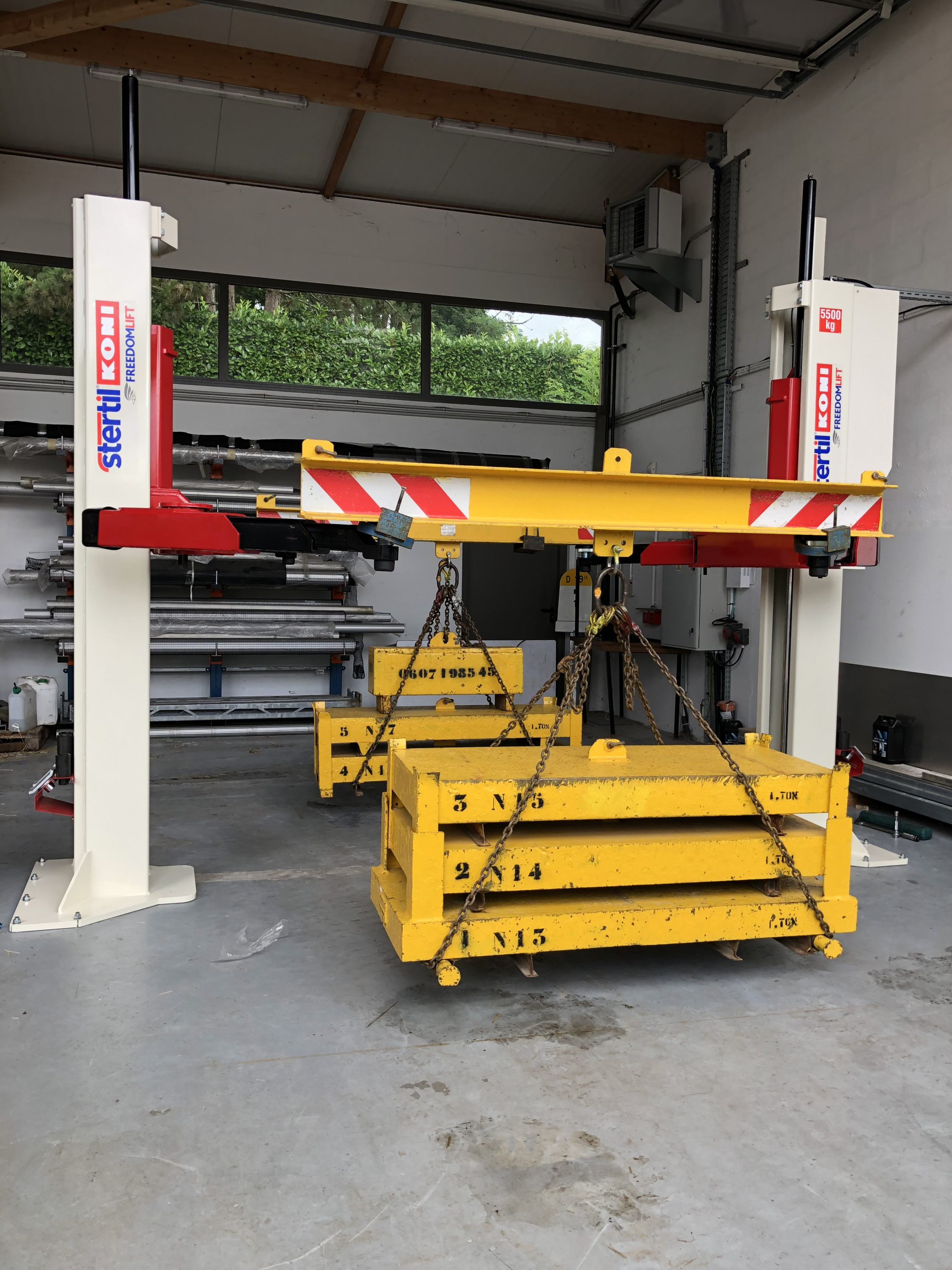 Mise en service pont elevateur Cadaujac
