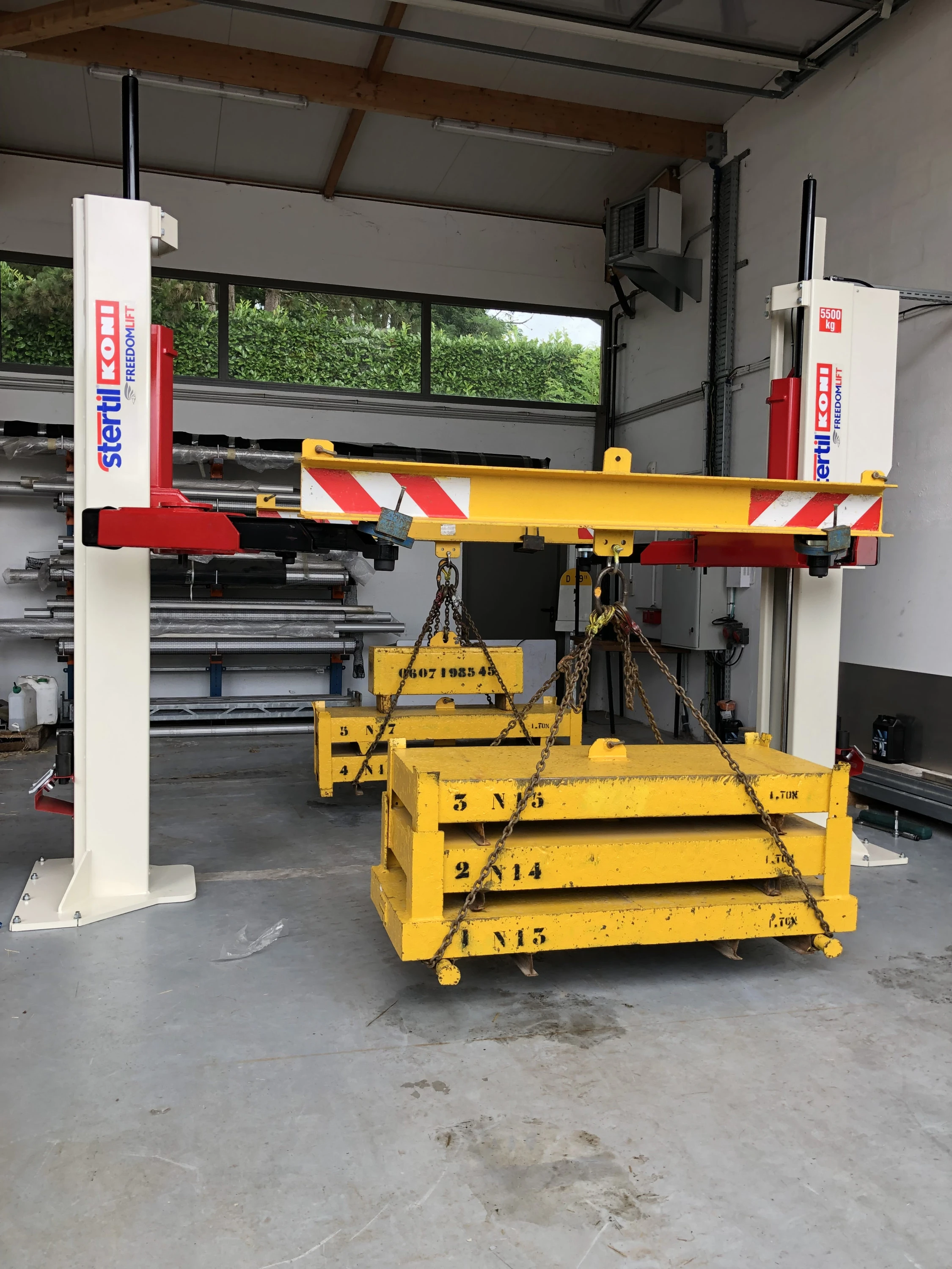 Mise en service pont elevateur Cadaujac